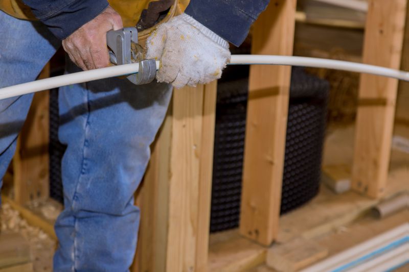 Plumber Installing Pipes